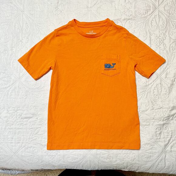 Vineyard Vines Whale Pocket Tee Size 6 - Picture 2 of 6